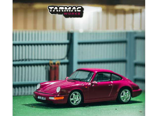 Pre-Order – Porsche 911 964 RS, ruby star 1:64 Tarmac Model (TC-T64S-017-RS) – ETA. September 2026