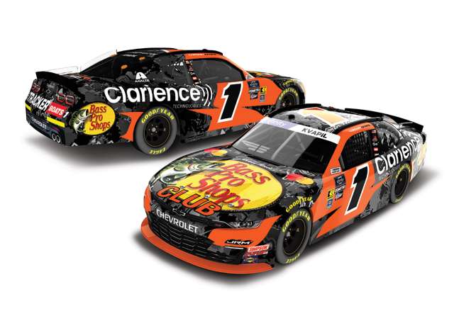 2025 Chevrolet #1 Carson Kvapil *Bass Pro Shops*, various 1:64 Action Racing Collectibles Model