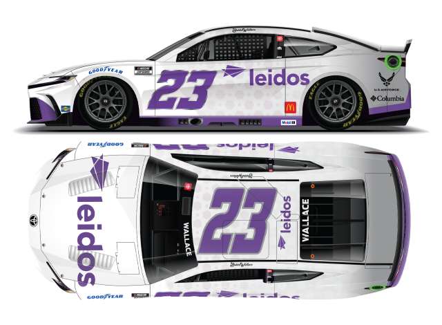 2025 Toyota Camry XSE #23 Bubba Wallace *Leidos*, white/purple 1:64 Action Racing Collectibles Model
