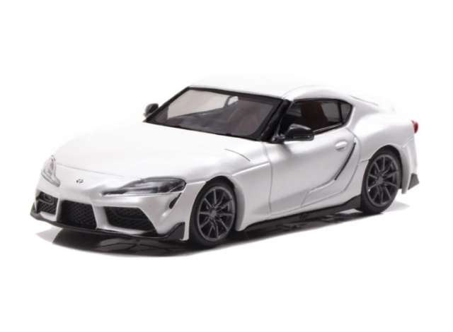 2022 Toyota Supra RZ *Matte White Edition* matte avalanche white metallic 1:64 Carnel Model