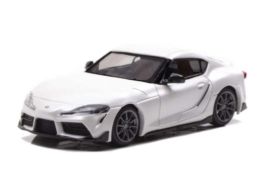 2022 Toyota Supra RZ *Matte White Edition* matte avalanche white metallic 1:64 Carnel Model