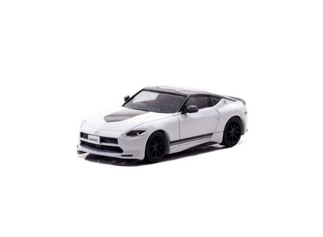 2023 Nissan Fairlady Z Version ST Customized Edition, stealth grey/super black 1:64 Carnel Model