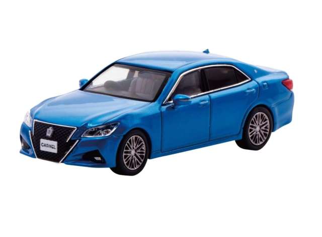 2015 Toyota Crown Athlete S Japan Color Selection Package, Sky pure blue metallic 1:64 Carnel Model
