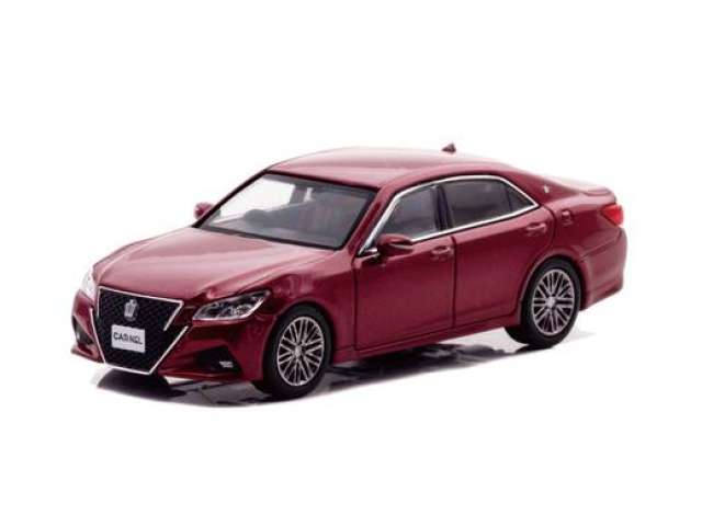 2015 Toyota Crown Athlete S Japan Color Selection Package, rich red crystal shine glass flake 1:64 Carnel Model