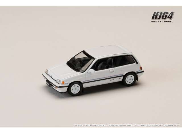 Pre-Order – Honda Civic (AT) Late Version/Special Edition, white 1:64 Hobby Japan Model (HJ643029FW) – ETA. July/August 2026