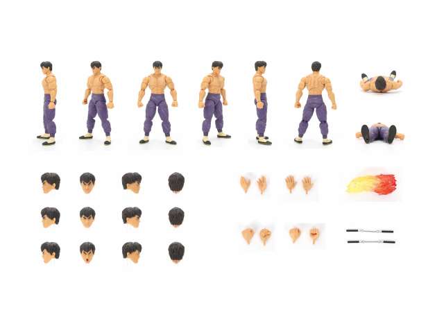 6 inch (15.24cm) Deluxe Fei Long Figure*Street Fighter II* 1:0 Jada Model (JADA9334217314R00) – ETA. February/March 2027