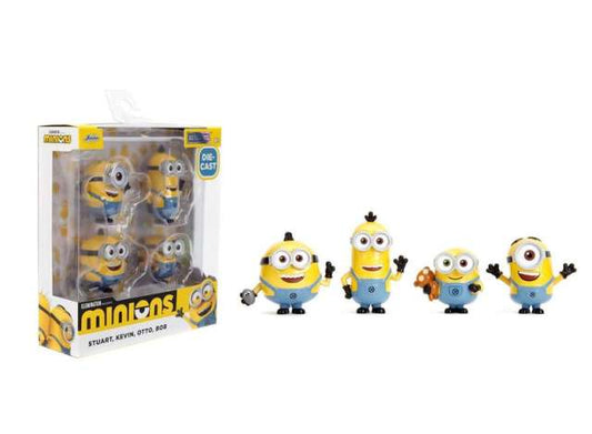 Pre-Order – 2,5" Metal Nano figures *Minions* 4-pack assortment 1:0 Jada Toys Model (JADA35714) – ETA. TBC