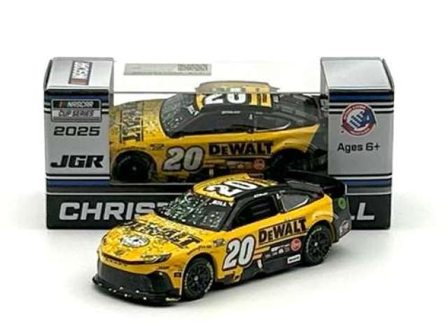 2025 Toyota Camry #20 Christopher Bell *DeWalt*, yellow/black/white 1:64 Action Racing Collectibles Model
