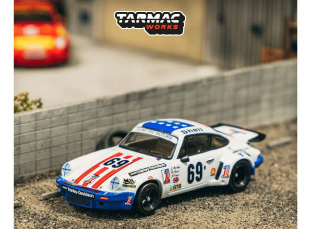 Pre-Order – 1975 Porsche 911 Carrera RSR 3.0 #69 24h Le Mans, various 1:64 Tarmac Model (TC-T64S-024-75LM69) – ETA. September 2026