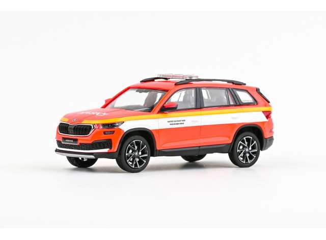 Pre-Order – 2021 Skoda Kodiaq FL Fire Brigade Of Pardubice Region, red/white 1:43 Abrex Model (ab143ABX-041XL08) – ETA. September 2026