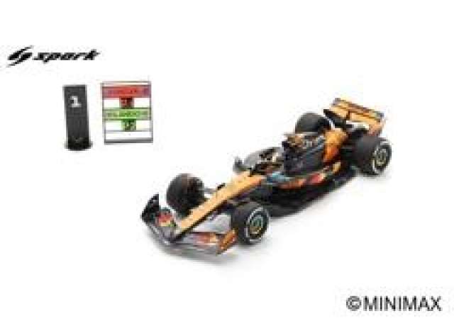 Pre-Order – 2025 McLaren #81 Oscar Piastri Winner Chinese GP *Resin Series*, black/orange 1:18 Spark Model (spa18S1008) – ETA. September 2026