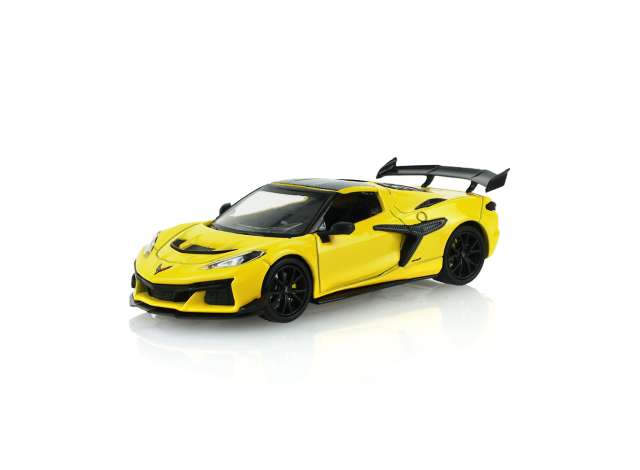 Pre-Order – 2025 Chevrolet Corvette ZR1, First Retail Production VIN 001 *Barrett Jackson Series 17*, yellow 1:64 GreenLight Model (gl37340F) – ETA. September 2026