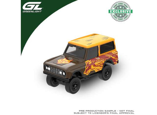Pre-Order – 1967 Ford Bronco (Lifted), Werewolf Tribute with Werewolf Accessory *Halloween Monster Edition*, various 1:64 GreenLight Model (gl30565D) – ETA. September 2026