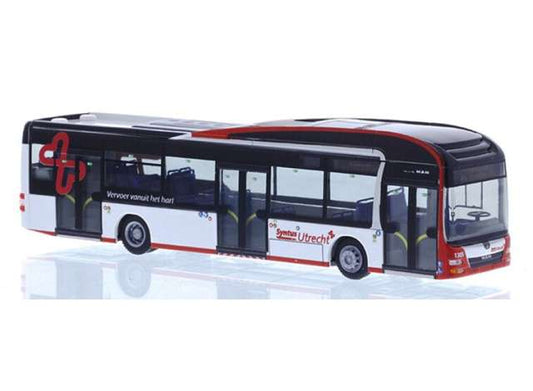 MAN Lion's City Hybrid Syntus Utrecht, white/red 1:87 Rietze Model