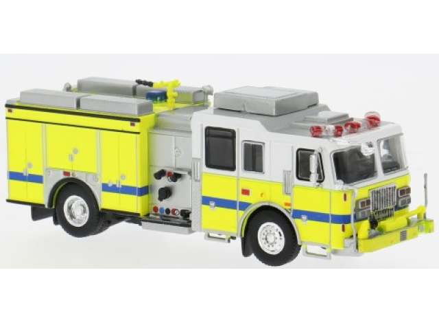 Available To Order – 2013 Seagrave Attacker, yellow/white 1:87 Brekina Model (PCX870847)