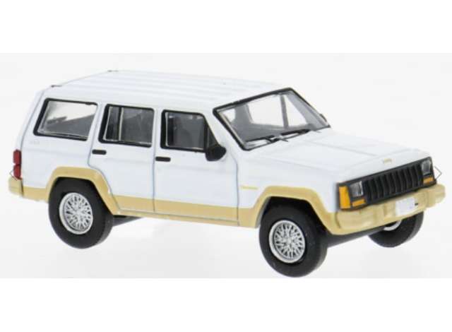 Available To Order – 1984 Jeep Cherokee, white 1:87 Brekina Model (PCX870731)