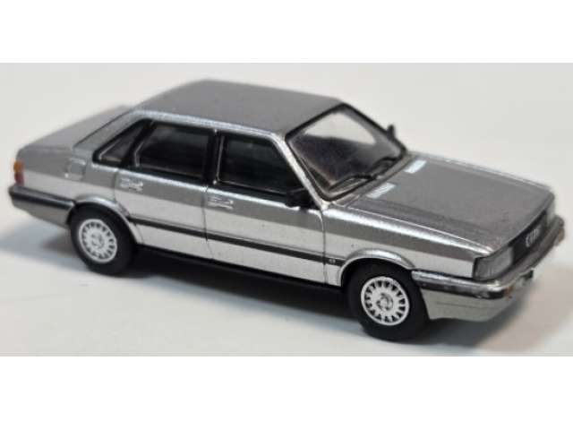 Available To Order – 1984 Audi 90, silver 1:87 Brekina Model (PCX870714)