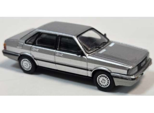 1984 Audi 90, silver 1:87 Brekina Model