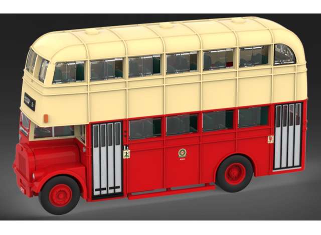 Pre-Order – KMB Daimler A (1A), red/cream 1:110 Tiny Toys Model (tinyKMB2024056) – ETA. September 2026