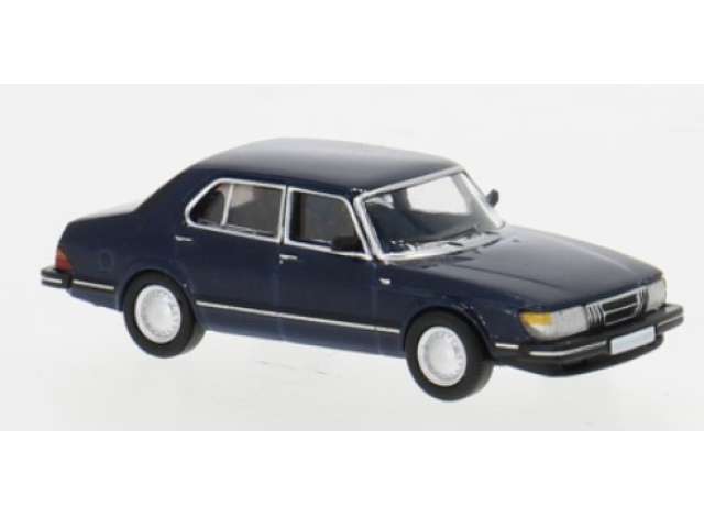 Available To Order – 1981 Saab 900 Limousine, dark blue 1:87 Brekina Model (PCX870759)