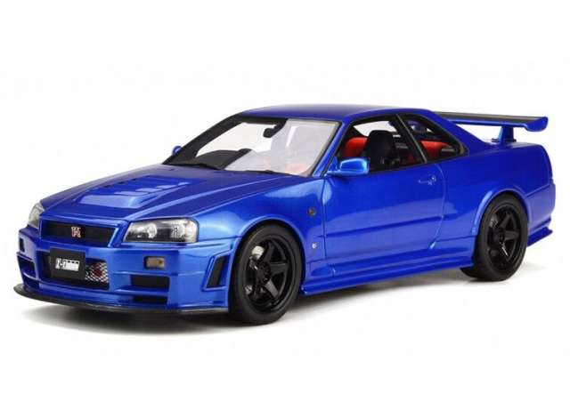 Pre-Order – 1998 Nissan Skyline R34 GT-R Z Tune, blue 1:43 Solido Model (soli4318202) – ETA. September 2026
