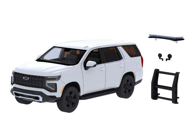 Pre-Order – 2025 Chevrolet Tahoe PPV modelkit, white 1:24 Motor Max Model (mmax76816RBI) – ETA. January/February 2027