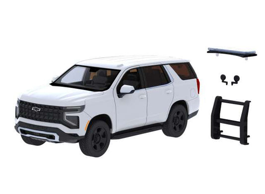 Pre-Order – 2025 Chevrolet Tahoe PPV modelkit, white 1:24 Motor Max Model (mmax76816RBI) – ETA. January/February 2027