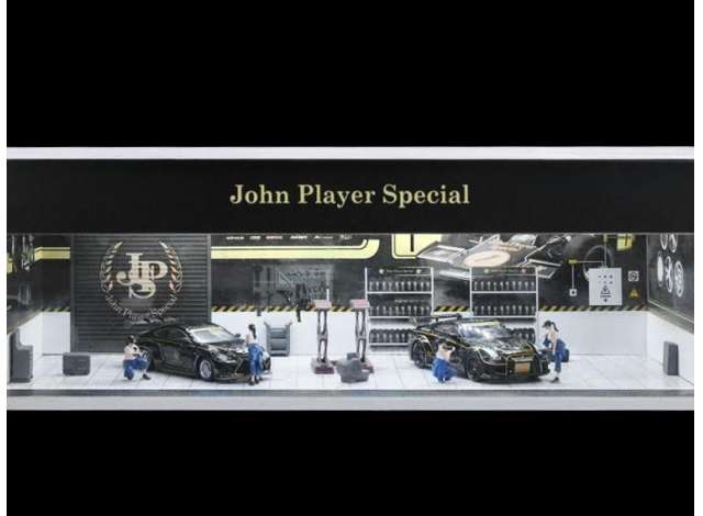 Available To Order – Parking Garage JSP Garage with Light 1:64 Black Box Diorama Model (MO914109)