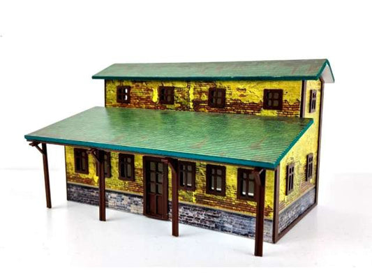 Pre-Order – Train Station, Railway station HO  Dimensions: 135mm x 90mm x 75mm 1:87 Dioramatoys Model (DTG8730) – ETA. September 2026