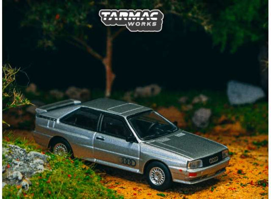 Pre-Order – Audi Quattro, silver 1:64 Tarmac Model (TC-T64S-025-SL) – ETA. September 2026