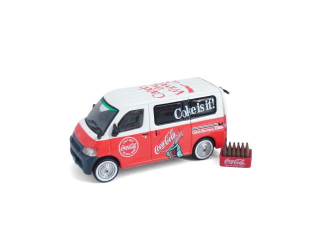 Pre-Order – Tiny 1/64 Toyota Townace *Coca-Cola*, red/white 1:64 Tiny Toys Model (tinyCOKE112) – ETA. September 2026