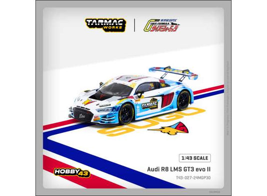 Pre-Order – 2024 Audi R8 LMS GT3 EVO II,#30 James Yu, Macau GT Cup FIA GT World Cup 2024 Uno Racing, various 1:43 Tarmac Model (TC-T43-027-24MGP30) – ETA. September 2026