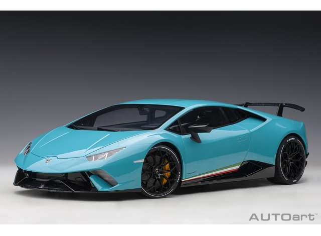 2017 Lamborghini Huracan Performante, BLUE 1:12 AutoArt Model