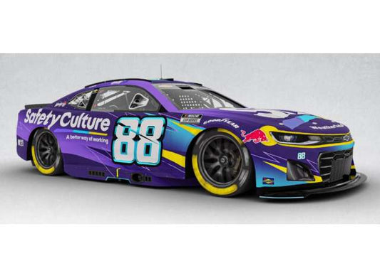 2025 Chevrolet #88 Shane van Gisbergen *SafetyCulture* purple/yellow 1:64 Action Racing Collectibles Model
