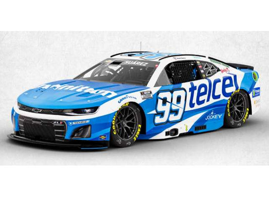 2025 Chevrolet #99 Daniel Suarez *Telcel* blue/white 1:64 Action Racing Collectibles Model
