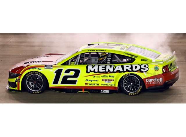2025 Ford Mustang #12 Ryan Blaney *Menards/Cardell* various 1:64 Action Racing Collectibles Model