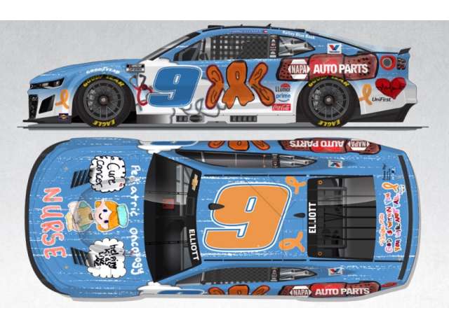 2025 Chevrolet #9 Chase Elliott * Children’s Healthcare of Atlanta*, various 1:64 Action Racing Collectibles Model