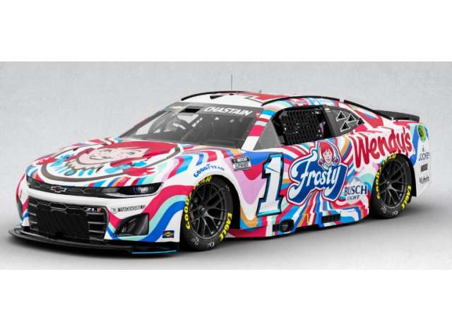 2025 Chevrolet #1 Ross Chastain *Wendy`s Frosty*, various 1:64 Action Racing Collectibles Model