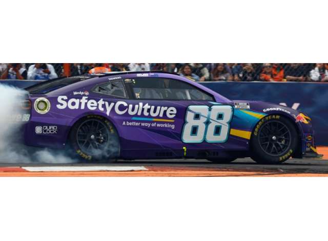 2025 Chevrolet #88 Shane van Gisbergen *SafetyCulture*, purple/white 1:64 Action Racing Collectibles Model