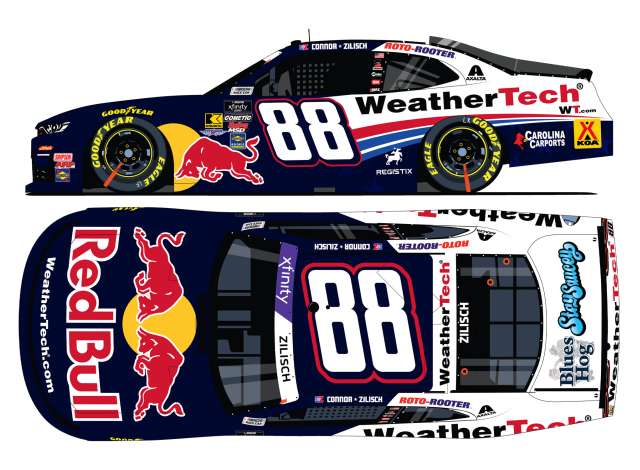 2025 Chevrolet #88 Connor Zilisch *Weathertech/Red Bull*, various 1:64 Action Racing Collectibles Model