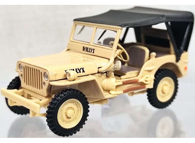 Pre-Order – Jeep Fermee Military US, beige 1:43 Oliex Model (OLIEX91860) – ETA. September 2026