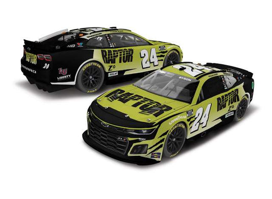 2024 Chevrolet #24 William Byron *Raptor* green/black 1:24 Action Racing Collectibles Model