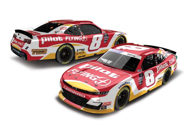 2024 Chevrolet #8 Sammy Smith *Pilot Flying J* white/red/orange 1:24 Action Racing Collectibles Model