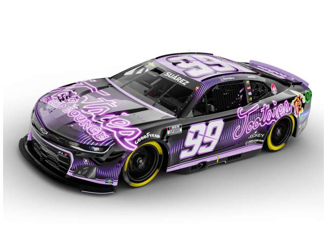 2024 Chevrolet Camaro #99 Daniel Suarez *Tootsies*, purple 1:24 Action Racing Collectibles Model