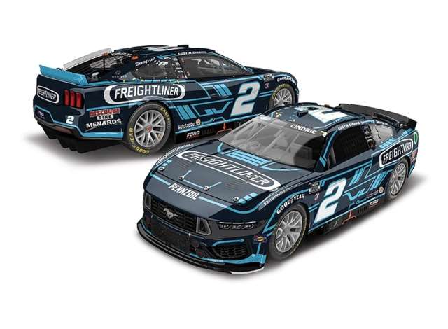 2024 Ford Mustang #2 Austin Cindric *Freightliner*, black/blue 1:24 Action Racing Collectibles Model