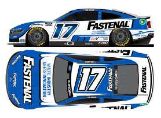 2025 Ford Mustang #17 Chris Buescher *Fastenal*, white/blue 1:24 Action Racing Collectibles Model