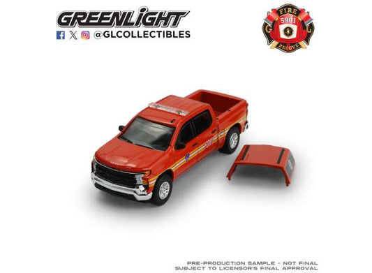 Pre-Order – 2023 Chevrolet Silverado - FDNY *Fire & Rescue Series 5*, red 1:64 GreenLight Model (gl67070E) – ETA. September 2026