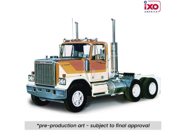 Pre-Order – 1980 GMC General, orange/yellow 1:64 IXO America Model (ixoU64TR013) – ETA. September 2026