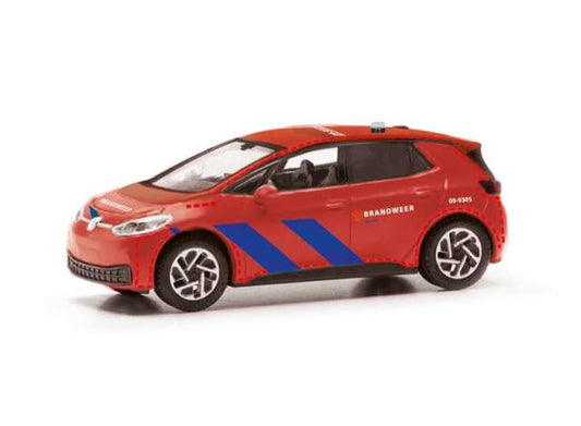 Pre-Order – Volkswagen ID.3 *Brandweer Utrecht* (NL), red/blue 1:87 Herpa Model (herpa098489) – ETA. September 2026