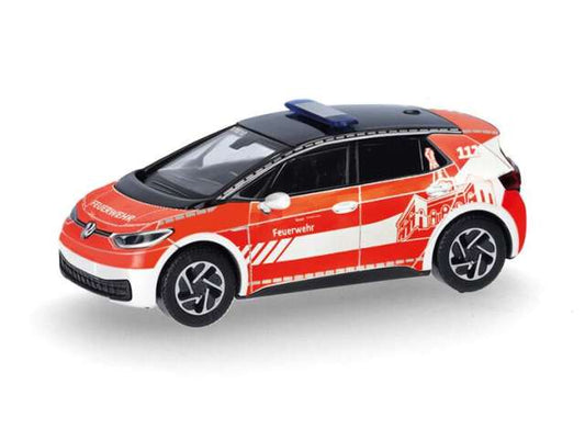 Pre-Order – Volkswagen ID.3 Feuerwehr Kassel, red/white 1:87 Herpa Model (herpa098557) – ETA. September 2026